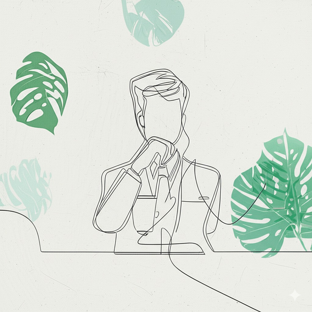 Abstract graphic representing network or specialized talent